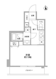 テラス王子 202 間取り図