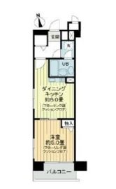 コスモ千駄木 10階 間取り図