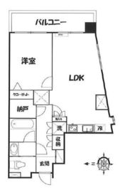 ユニロイヤル西早稲田 3階 間取り図