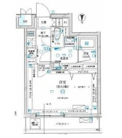 GRAN PASEO神楽坂Ⅱ (グランパセオ神楽坂Ⅱ) 1階 間取り図