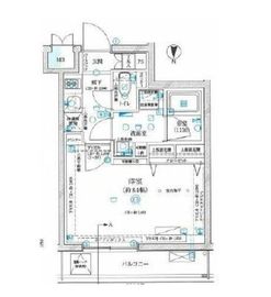 GRAN PASEO神楽坂Ⅱ (グランパセオ神楽坂Ⅱ) 4階 間取り図