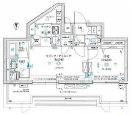 GRAN PASEO神楽坂Ⅱ (グランパセオ神楽坂Ⅱ) 5階 間取り図