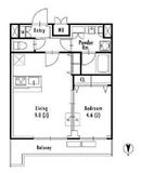 GRAN PASEO神楽坂Ⅱ (グランパセオ神楽坂Ⅱ) 5階 間取り図
