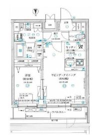 GRAN PASEO神楽坂Ⅱ (グランパセオ神楽坂Ⅱ) 5階 間取り図