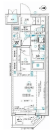 GRAN PASEO神楽坂Ⅱ (グランパセオ神楽坂Ⅱ) 5階 間取り図