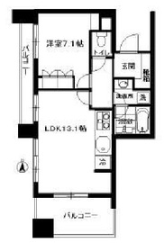 オーベル代々木公園 7階 間取り図