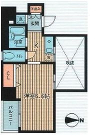 エルヴァージュ神田神保町 708 間取り図