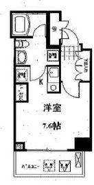 プロスペクト日本橋本町 801 間取り図