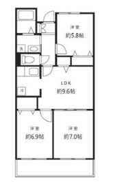 ネオ・プロミネンス 702 間取り図
