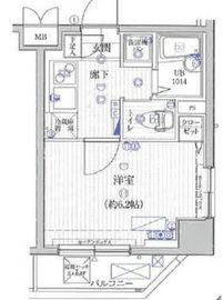 アプレシティ両国 8階 間取り図