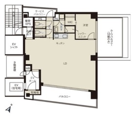 CIRCLES神保町Ⅰ (サークルズ神保町Ⅰ) 11F1 間取り図