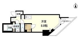 スタイリオ旗の台2 502 間取り図