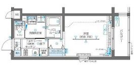 ZOOM北新宿 5階 間取り図