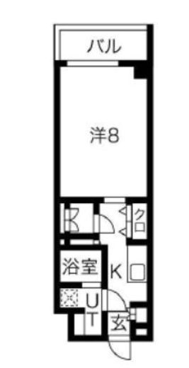 ルネサンスコート高田馬場 301 間取り図