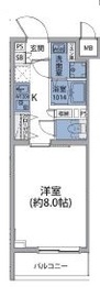 ルネサンスコート高田馬場 102 間取り図