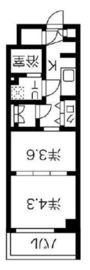 ルネサンスコート高田馬場 304 間取り図