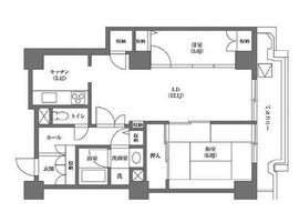 文京グリーンコートビュータワー本駒込 A601 間取り図