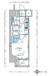 ルフォンプログレ浅草入谷 1201 間取り図