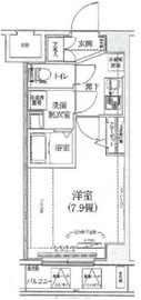 ティモーネ深川リーヴァ 5階 間取り図