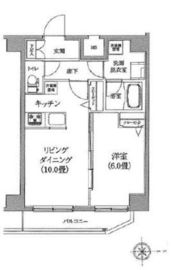 ティモーネ深川リーヴァ 2階 間取り図