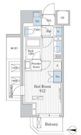 パークアクシス東陽町レジデンス 211 間取り図