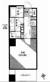 グランスイート明石町 5階 間取り図