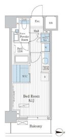 パークアクシス東陽町レジデンス 209 間取り図