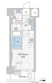 パークアクシス東陽町レジデンス 213 間取り図