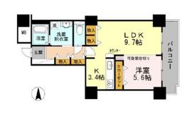 品川シーサイドビュータワー2 1308 間取り図