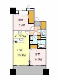 ロイヤルパークスシーサー南千住 1006 間取り図