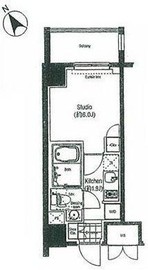 コンフォリア春日富坂 613 間取り図