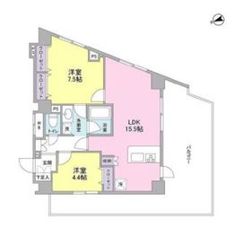 スタイリオ元住吉 305 間取り図