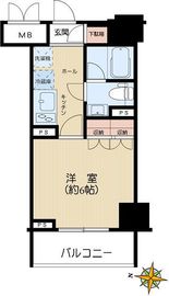 コンフォリア文京春日 204 間取り図