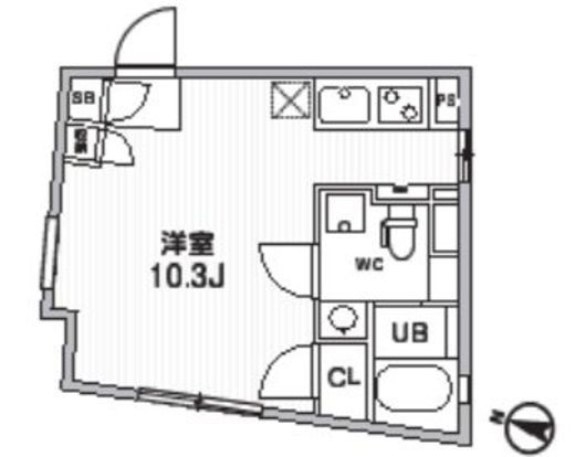 FARE恵比寿 (ファーレ恵比寿) 101 間取り図