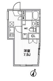 FARE恵比寿 (ファーレ恵比寿) 203 間取り図