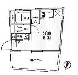 FARE恵比寿 (ファーレ恵比寿) 301 間取り図