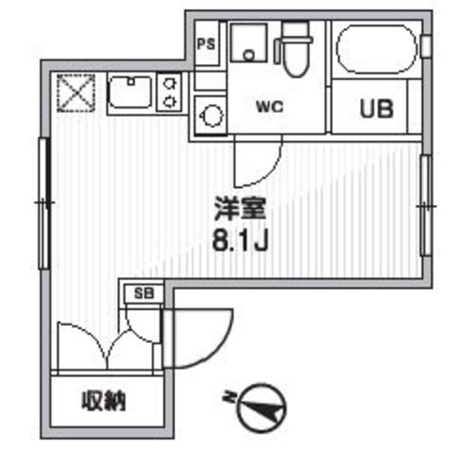 FARE恵比寿 (ファーレ恵比寿) 202 間取り図