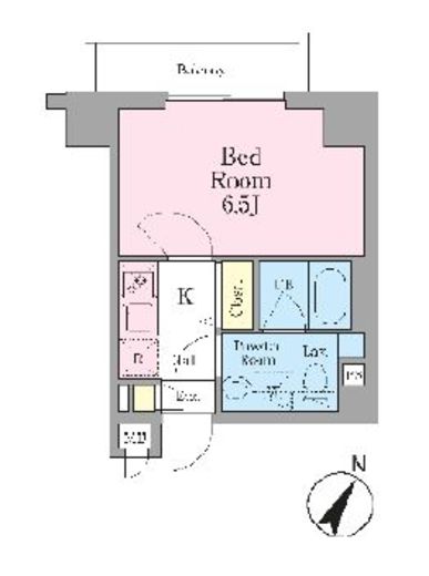 グランレスト文京茗荷谷 103 間取り図