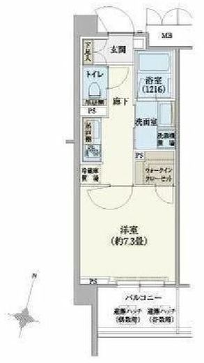 リージア経堂テラスガーデン 119 間取り図