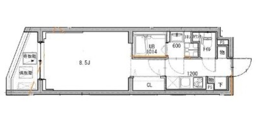 ルネサンスコート祐天寺 402 間取り図