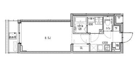 ルネサンスコート祐天寺 204 間取り図