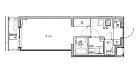 ルネサンスコート祐天寺 205 間取り図