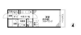 恩京アムール 502 間取り図