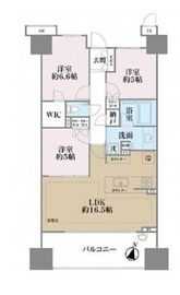 ブランズ東雲 11階 間取り図