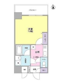 セレーノ品川 211 間取り図