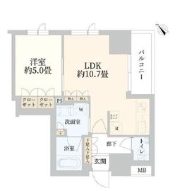グリーンパーク日本橋横山町 2階 間取り図