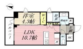 L'GENTE池袋立教通り (ルジェンテ池袋立教通り) 5階 間取り図