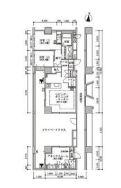 東雲キャナルコートCODAN 19-1201 間取り図