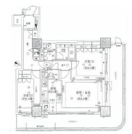 ステーションフロントタワー 20階 間取り図