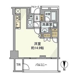 エクセレントシティ錦糸町 12階 間取り図